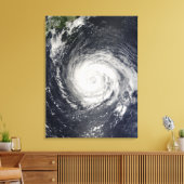 Typhoon Fitow Canvas Afdruk (Insitu (Woonkamer))