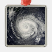 Typhoon Fitow Metalen Ornament (Voorkant)