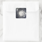 Typhoon Fitow Vierkante Sticker (Tas)