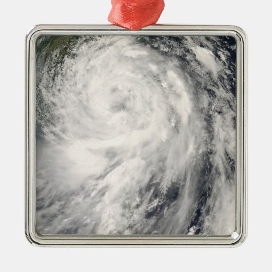 Typhoon Fung-wong Metalen Ornament (Voorkant)