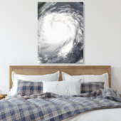 Typhoon Haitang Canvas Afdruk (Insitu (Slaapkamer))