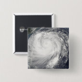 Typhoon Haitang Vierkante Button 5,1 Cm (Voorkant /achterkant)