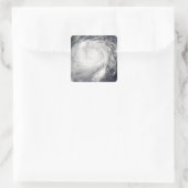 Typhoon Haitang Vierkante Sticker (Tas)