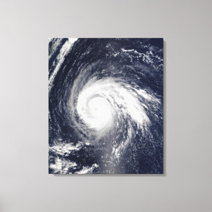 Typhoon Higos Canvas Afdruk