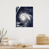 Typhoon Higos Poster (Keuken)