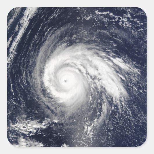 Typhoon Higos Vierkante Sticker (Voorkant)