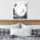 Typhoon Kai-Tak Canvas Afdruk (Insitu (Slaapkamer))