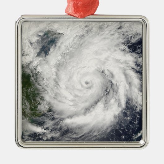 Typhoon Kai-Tak Metalen Ornament (Voorkant)