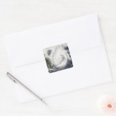 Typhoon Kai-Tak Vierkante Sticker (Envelop)