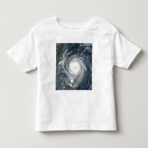 Typhoon Longwang nadert Taiwan Kinder Shirts