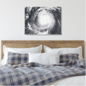 Typhoon Maemi in de Westerne Stille Oceaan Canvas Afdruk (Insitu (Slaapkamer))