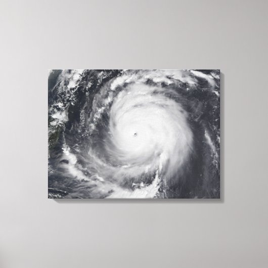 Typhoon Maemi in de Westerne Stille Oceaan Canvas Afdruk (Voorkant)