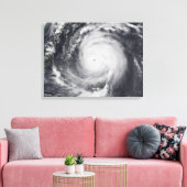 Typhoon Maemi in de Westerne Stille Oceaan Canvas Afdruk (Insitu (Woonkamer))