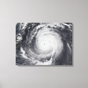 Typhoon Maemi in de Westerne Stille Oceaan Canvas Afdruk