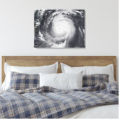 Typhoon Maemi in de Westerne Stille Oceaan Canvas Afdruk (Insitu (Slaapkamer))