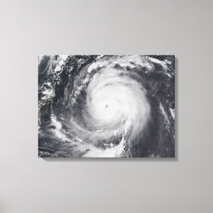 Typhoon Maemi in de Westerne Stille Oceaan Canvas Afdruk