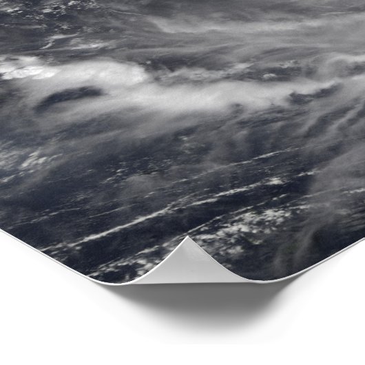 Typhoon Maemi in de Westerne Stille Oceaan Poster (Hoek)