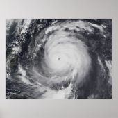 Typhoon Maemi in de Westerne Stille Oceaan Poster (Voorkant)