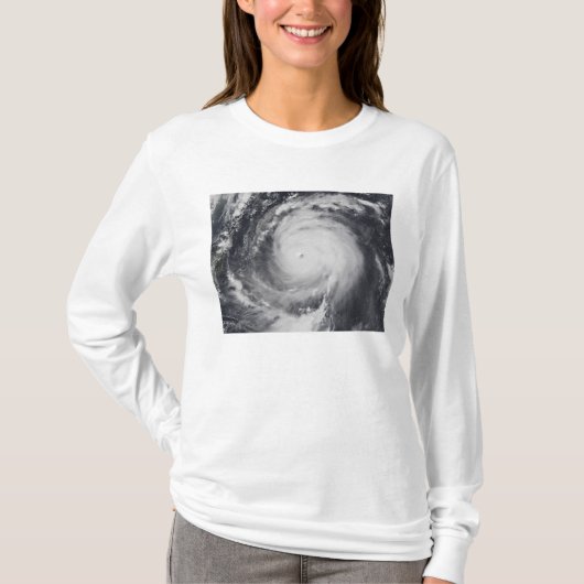Typhoon Maemi in de Westerne Stille Oceaan T-shirt (Voorkant)