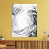 Typhoon Megi 2 Canvas Afdruk (Insitu (Woonkamer))