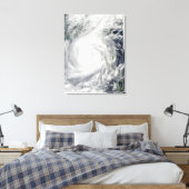 Typhoon Megi 2 Canvas Afdruk (Insitu (Slaapkamer))