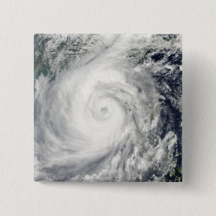 Typhoon Megi 2 Vierkante Button 5,1 Cm