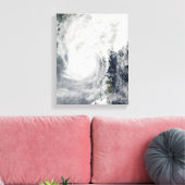 Typhoon Megi 3 Canvas Afdruk (Insitu (Woonkamer))