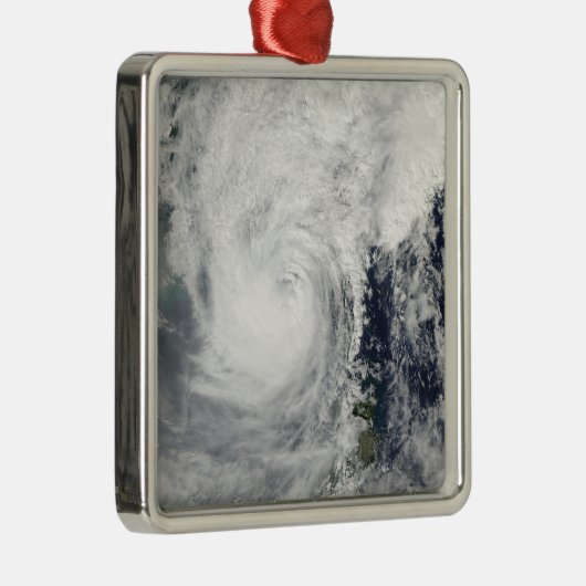 Typhoon Megi 3 Metalen Ornament (Rechts)