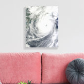 Typhoon Megi 4 Canvas Afdruk (Insitu (Woonkamer))