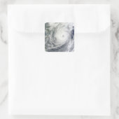 Typhoon Megi 4 Vierkante Sticker (Tas)
