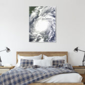 Typhoon Megi Canvas Afdruk (Insitu (Slaapkamer))