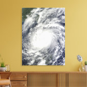 Typhoon Megi Canvas Afdruk (Insitu (Woonkamer))