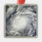 Typhoon Megi Metalen Ornament (Voorkant)