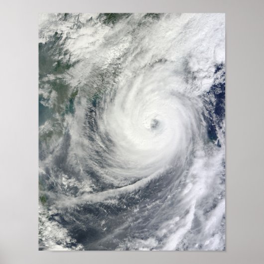 Typhoon Megi Poster (Voorkant)