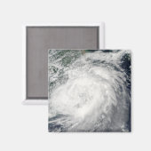 Typhoon Morakot over China Magneet (Voorkant / Achterkant)