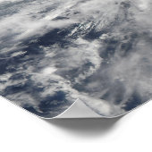 Typhoon Morakot over China Poster (Hoek)