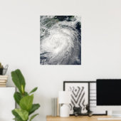 Typhoon Morakot over China Poster (Thuiskantoor)