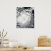 Typhoon Morakot over China Poster (Keuken)