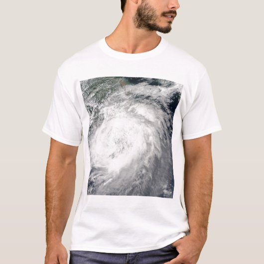 Typhoon Morakot over China T-shirt (Voorkant)