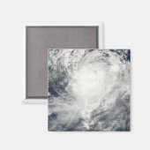 Typhoon Morakot over Taiwan Magneet (Voorkant / Achterkant)