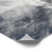 Typhoon Morakot over Taiwan Poster (Hoek)