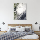 Typhoon Neoguri nadert China Canvas Afdruk (Insitu (Slaapkamer))