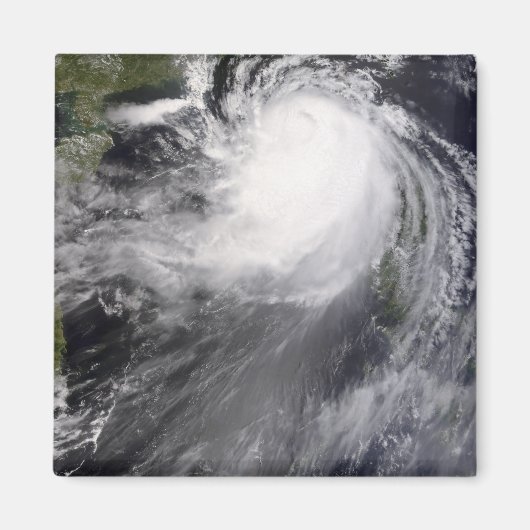 Typhoon Nuri nadert China Magneet (Voorkant)