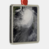 Typhoon Nuri nadert China Metalen Ornament (Rechts)