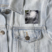 Typhoon Nuri nadert China Vierkante Button 5,1 Cm (In situ)