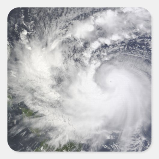 Typhoon Parma 2 Vierkante Sticker (Voorkant)