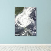 Typhoon Parma Canvas Afdruk (Insitu (Houten vloer))