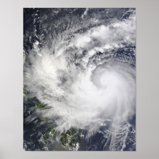 Typhoon Parma Poster (Voorkant)