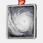 Typhoon Phanfone Metalen Ornament (Links)