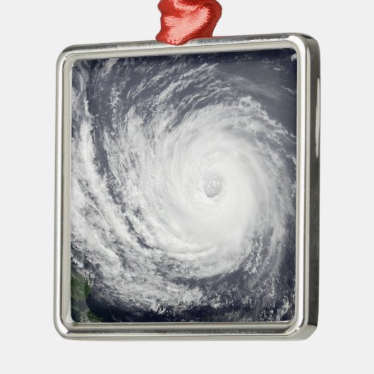 Typhoon Phanfone Metalen Ornament (Links)